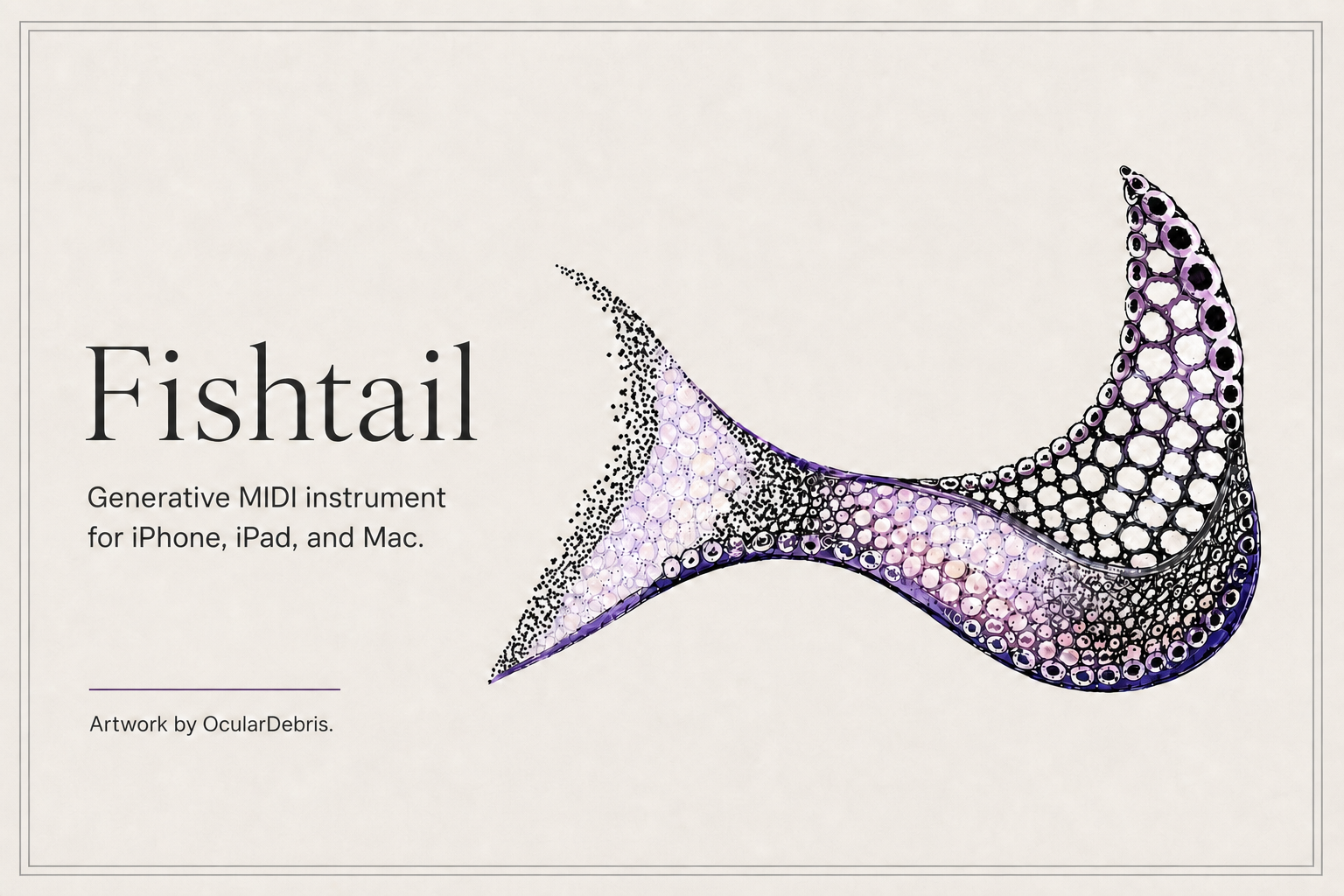 Fishtail v1.1公開、MIDI生成アプリにLumièreとRitual Engineを追加