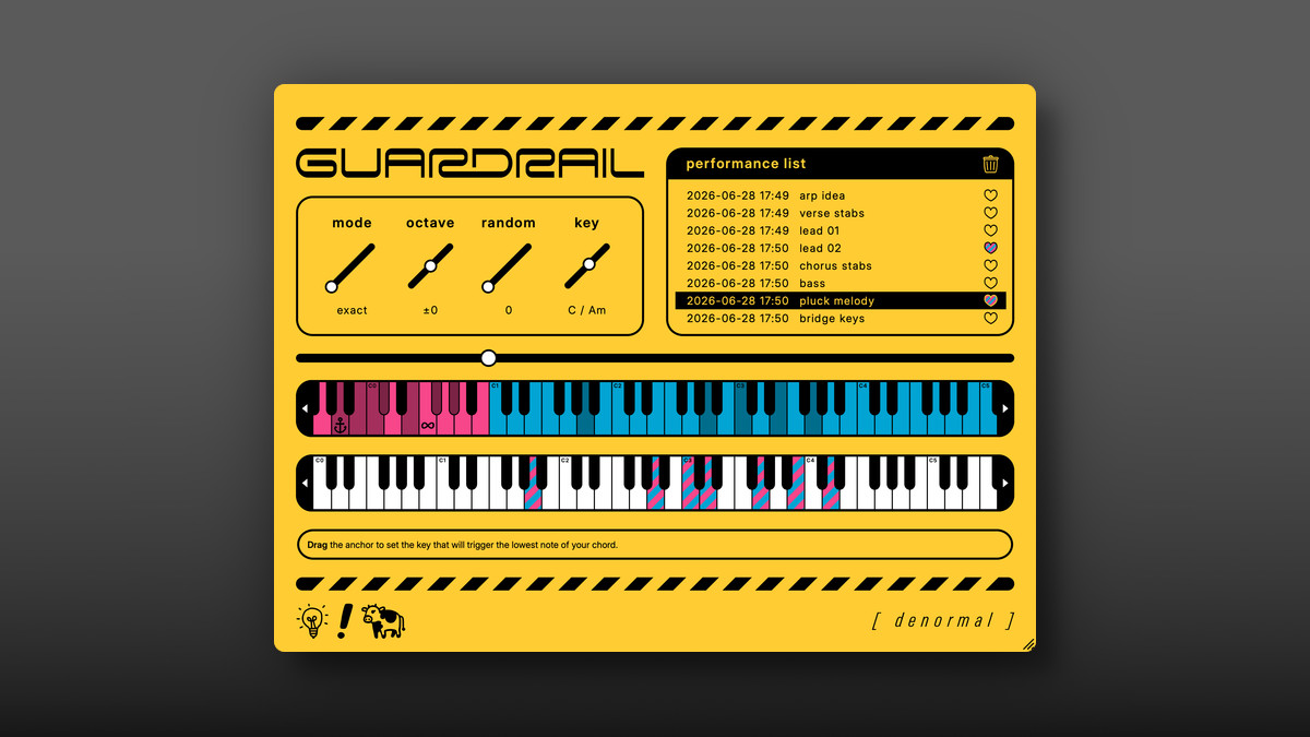 Denormal Audio、初プラグイン Guardrail を発表 $39で発売