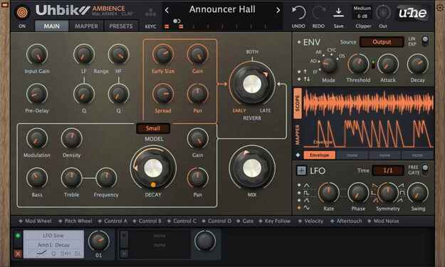 u-he Uhbik 2が30%オフ　Plugin Boutiqueで10月20日まで