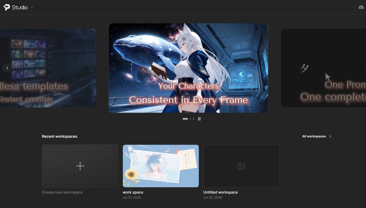 画像: Metanomaly株式会社(PR TIMES)より(統合型AI創作ツール「PixAI Studio」)